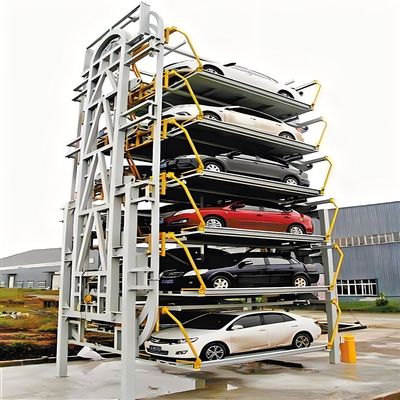 chất lượng  6 Layers Rotary Car Parking System Customized Mechanical Car Parking nhà máy sản xuất
