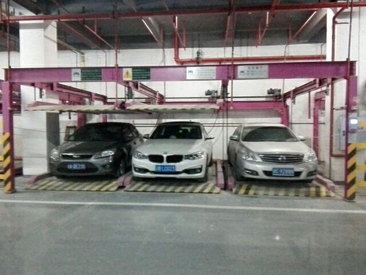 Thang máy đậu xe tự động thủy lực bốn cột