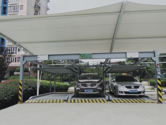 Hai cột động cơ nâng xe thủy lực 2500kgs bãi đậu xe thủy lực