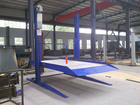 Hai cột thang máy đậu xe thủy lực 2700kg Hệ thống đậu xe Hydraulic Stack