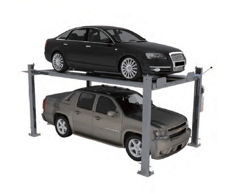 Tự động thang máy thủy lực xe đỗ xe nhà 2500kg 4 Post Garage thang máy điều khiển PLC