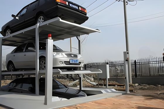 1700kg xe Stacker Pit PLC điều khiển thiết bị đậu xe cơ khí