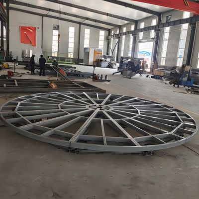 Máy quay đỗ xe nhựa nhôm 4,5m-7m Dia Máy quay xe dân cư