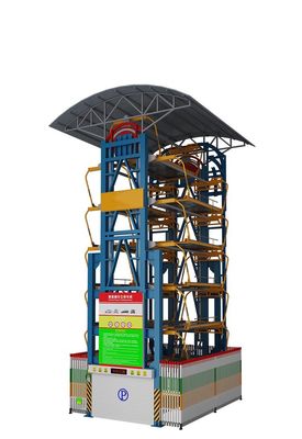 Hệ thống đậu xe quay thẳng đứng cơ học 8 lớp Hệ thống đậu xe thông minh quay