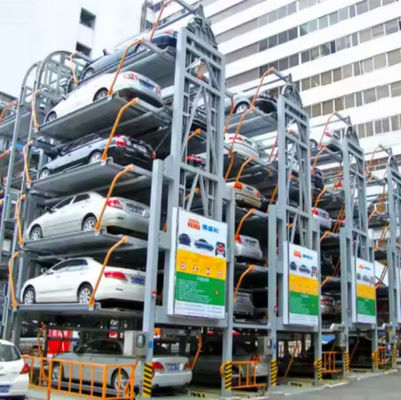 Đỗ xe quay dọc chạy bằng điện Để tiết kiệm không gian và giải pháp đỗ xe tiện lợi