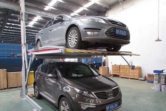 Không gian sử dụng hố đỗ xe 2000KG Load Car Stacker Pit