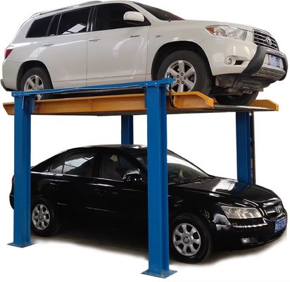 Tự động thang máy thủy lực xe đỗ xe nhà 2500kg 4 Post Garage thang máy điều khiển PLC