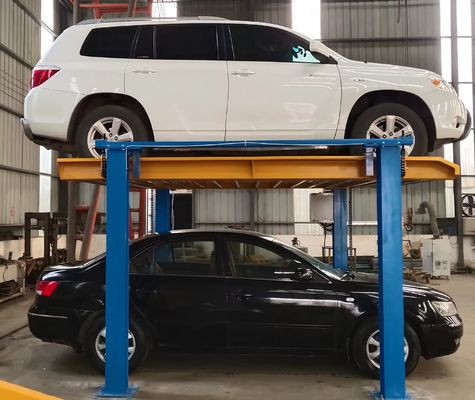Trọng lượng 2500kg 4 Cầm xe đậu xe PLC Hệ thống đậu xe thủy lực