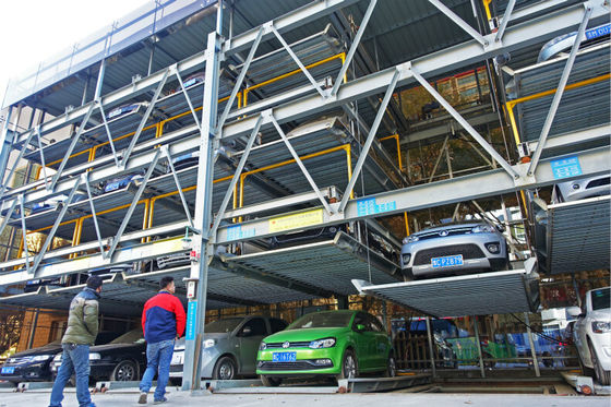 2000kg Hệ thống đỗ xe Puzzle 2 Lớp -3 Lớp Puzzle Lift Đỗ xe