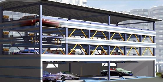 Khẩu giải dấu chân nhỏ Hệ thống đậu xe Tiết kiệm không gian Khẩu giải đậu xe cơ khí