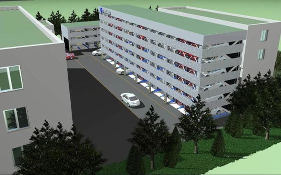 Hệ thống đỗ xe hoàn toàn tự động mô-đun 2ton Đỗ xe ô tô nhà