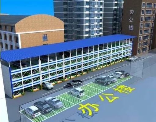 2000kg Hệ thống đỗ xe tự động Không rào cản