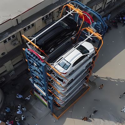 6 lớp hệ thống đỗ xe quay Đỗ xe cơ khí tùy chỉnh