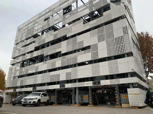 Hệ thống tháp đậu xe thẳng đứng hoặc ngang 120 xe Tháp đậu xe
