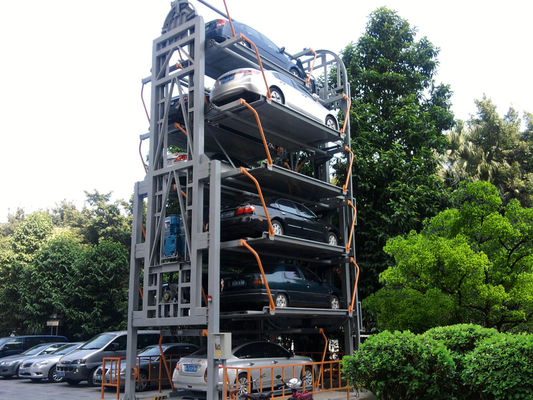Hệ thống đỗ xe quay dọc tùy chỉnh 6 cấp Đỗ xe quay