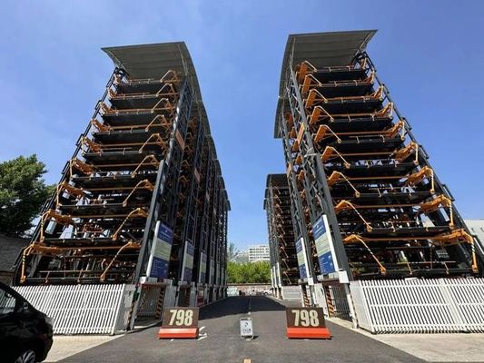 Hệ thống đậu xe xoay dọc điện cách mạng hóa trải nghiệm đậu xe của bạn