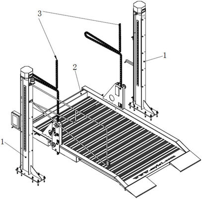 208-230V Electric Four Post Parking Lift The Perfect Solution for Your Parking Needs