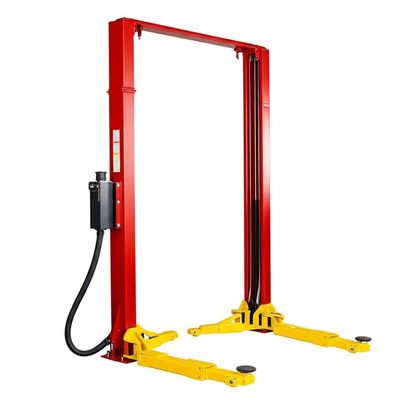 Động cơ 2.2kW Nâng thủy lực hai cột Chiều cao tổng thể 111 inch cho Vận hành êm ái và an toàn